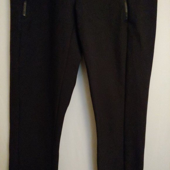 Athleta womens black yoga leggings with zipper pockets size S - Picture 4 of 15